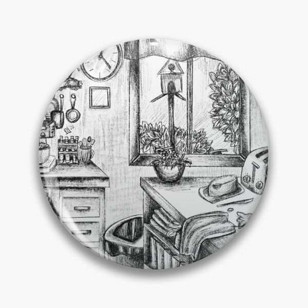 Item preview, Kitchen Living Digital Art designed and sold by Gabrielle Struzik.
