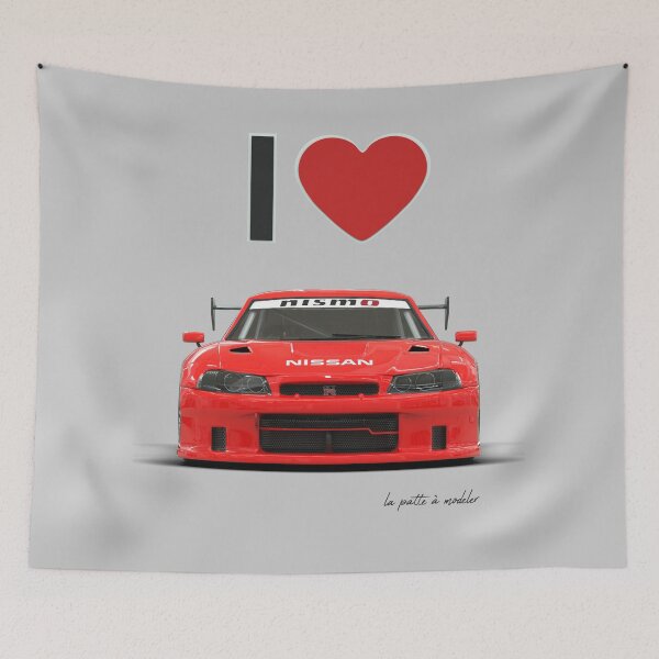 Item preview, I Love Skyline GTR designed and sold by LaPatteAModeler.