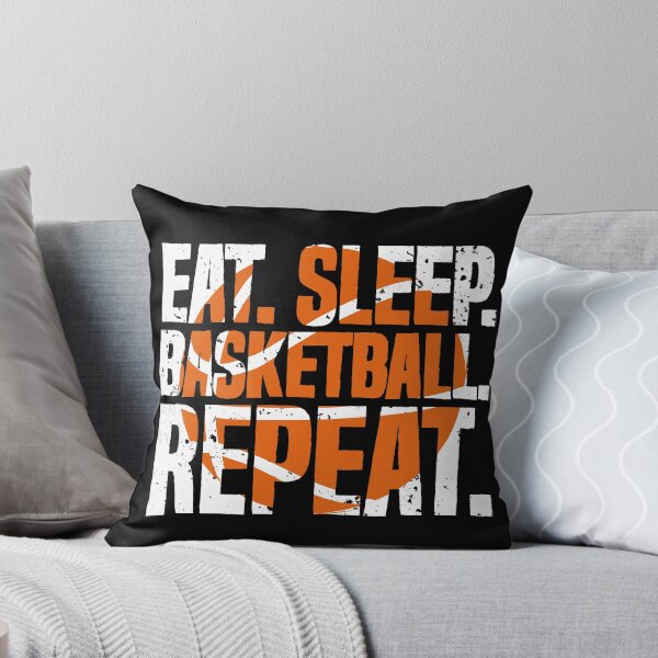 Item preview, Eat Sleep Basketball Repeat Basket Sport Distressed Funny designed and sold by udesignstudio.