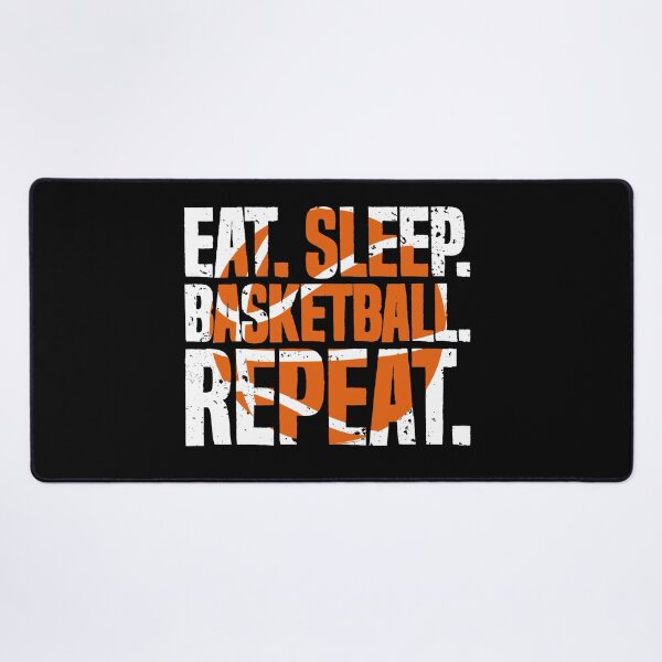 Item preview, Eat Sleep Baloncesto Repetir Basket Deporte Angustiado Divertido designed and sold by udesignstudio.