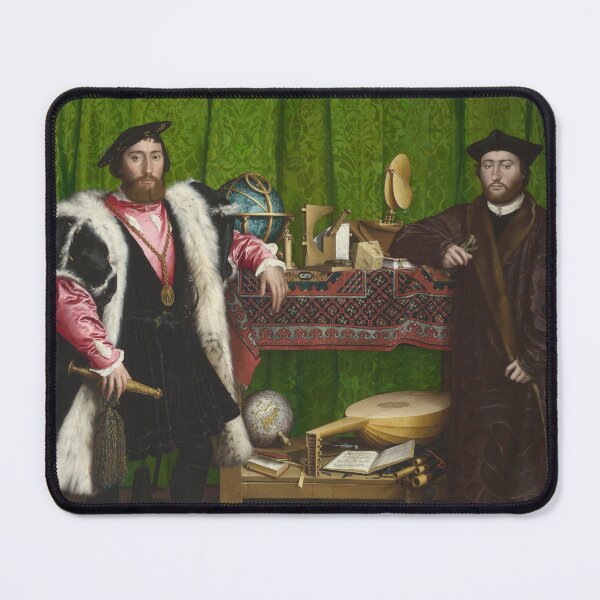 Item preview, Hans Holbein the Younger The Ambassadors designed and sold by OldTimeArt.
