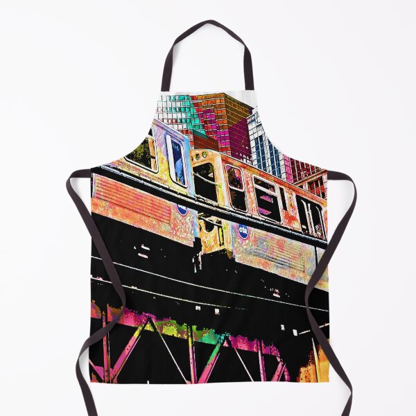 Item preview, Chicago L, Chicago el - series: 2 - CTA - Chicago gifts - Chicago sticker - Chicago art designed and sold by thecheekypixel.