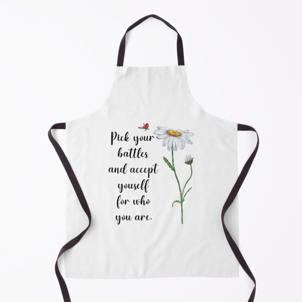 Item preview, Pick your battles and accept yourself for who you are designed and sold by MerWishes.