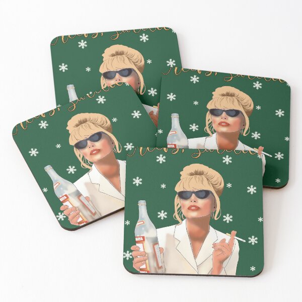 Item preview, "Cheers, Sweetie" Patsy Ab Fab Card Greeting Card designed and sold by Sweetie Darling  Design.