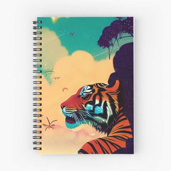Item preview, Tiger in the sky designed and sold by HikaryChan.