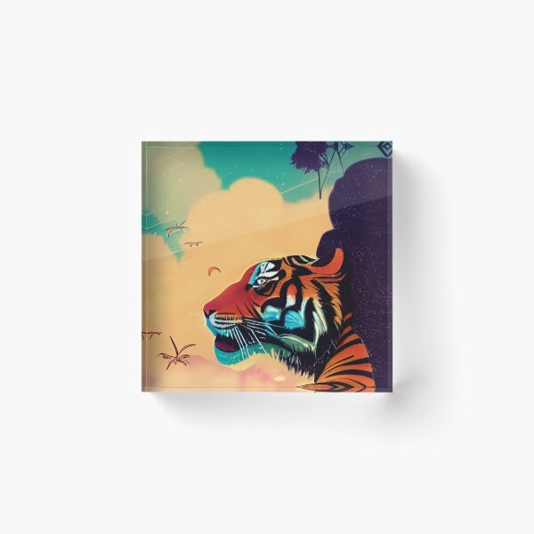 Item preview, Tiger in the sky designed and sold by HikaryChan.