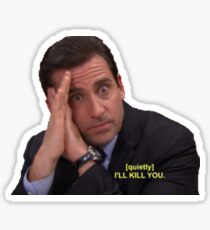 Michael Scott Quote Sticker