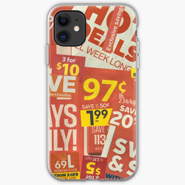 sale clippings iPhone Soft Case