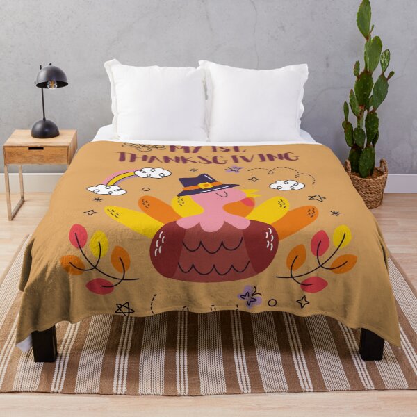 Item preview, Baby 1st Thanksgiving Turkey Print designed and sold by LanaDevon.