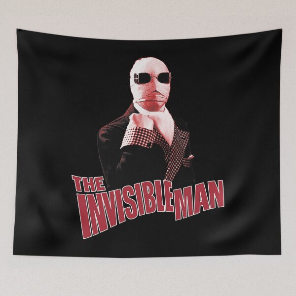 Item preview, Universal Monsters The Invisible Man Red Hue designed and sold by teemingshopping.