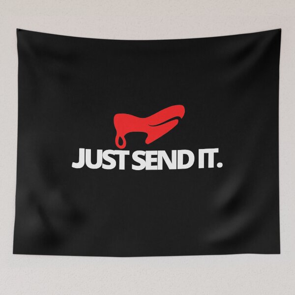 Item preview, Just Send It. Funny Climbing designed and sold by Boulder Design Co.