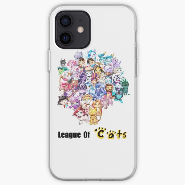League of Legends - version chats Coque souple iPhone