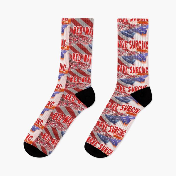 Item preview, Red Wave Surging designed and sold by ayemagine.