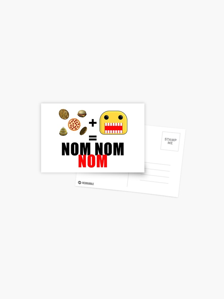 Roblox Get Eaten By The Noob Postcard By Jenr8d Designs Redbubble - roblox get eaten by a noob