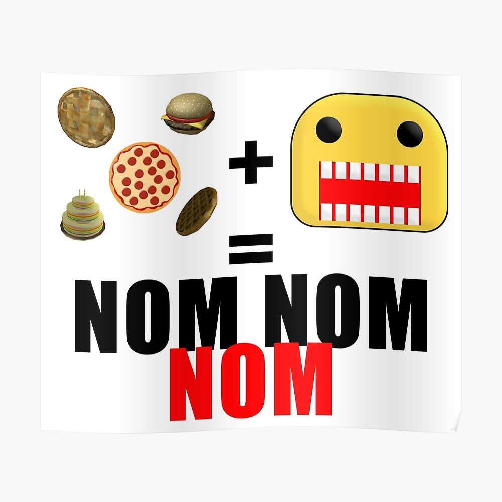Roblox Get Eaten By The Noob Sticker By Jenr8d Designs Redbubble - a 56 8039 jram roblox fake top donator o eat first base