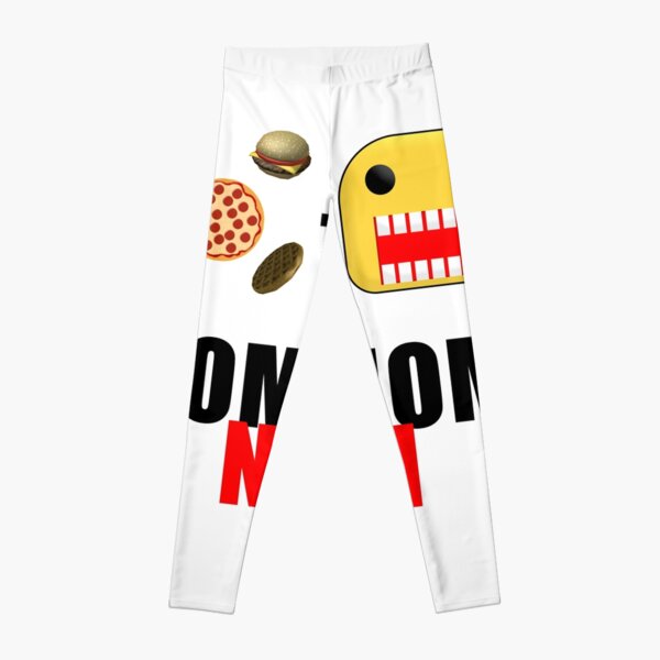 Roblox Feed The Noob Leggings By Jenr8d Designs Redbubble - roblox noob pants