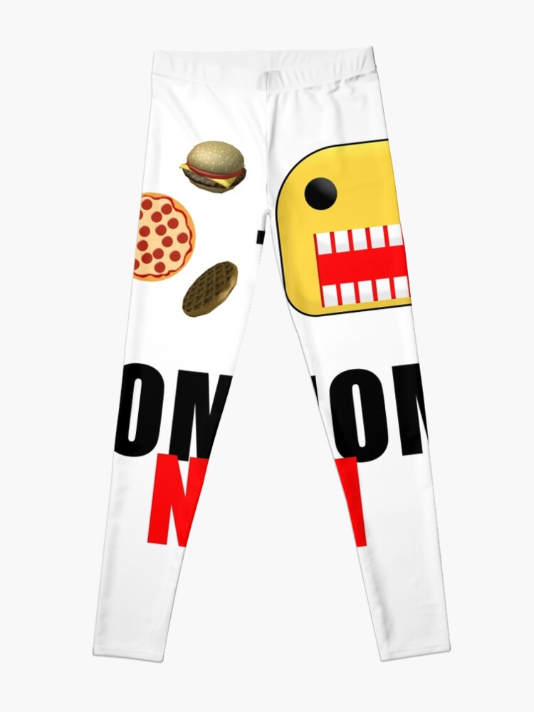 Roblox Get Eaten By The Noob Leggings By Jenr8d Designs Redbubble - hello my name is oof roblox iphone case cover by poppygarden