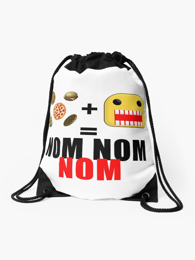 Roblox Get Eaten By The Noob Drawstring Bag By Jenr8d Designs Redbubble - roblox get eaten