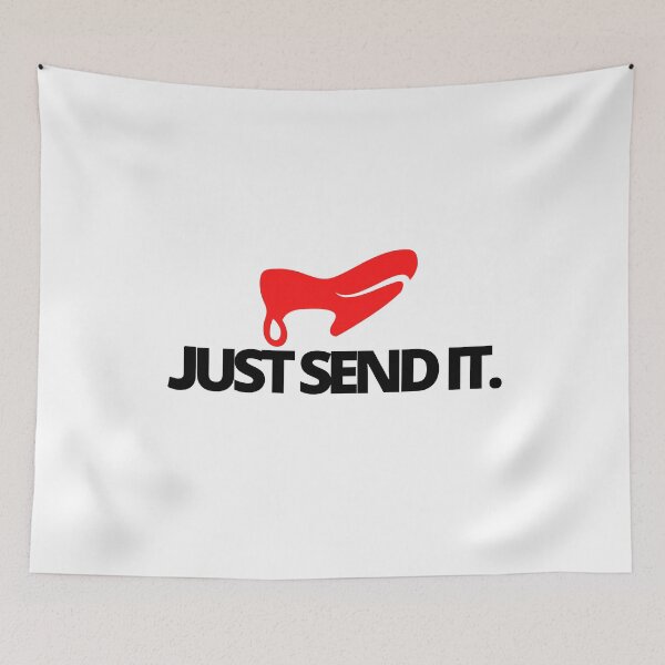 Item preview, Just Send It. Funny Climbing designed and sold by Boulder Design Co.