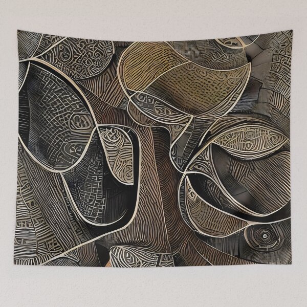 Item preview, Abstract painting  designed and sold by thecocotouchart.