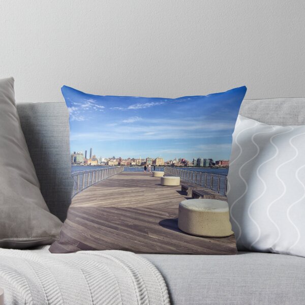 Item preview, Manhattan Skyline Skyscrapers Dock NYC designed and sold by eleonoraingrid.