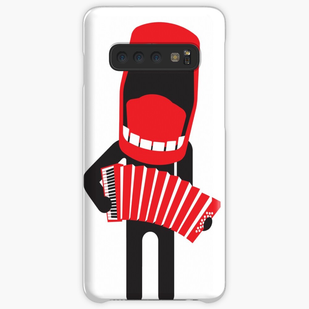 loud singing accordion player Case & Skin for Samsung Galaxy