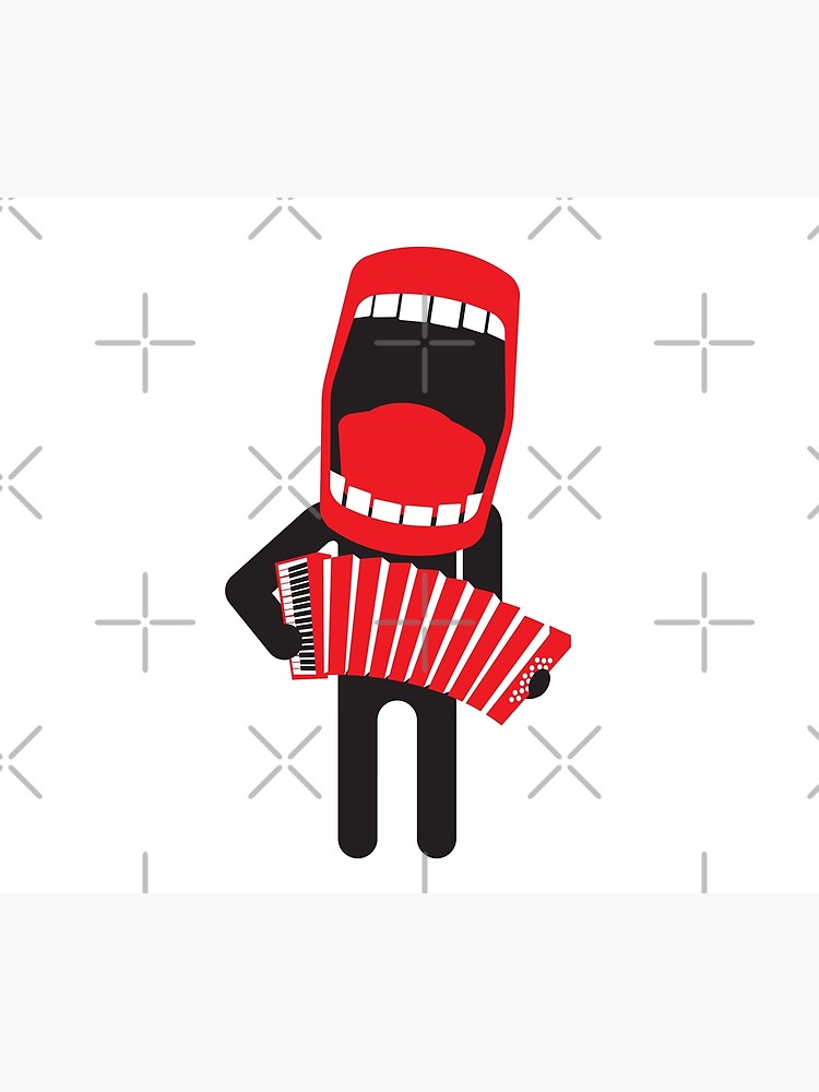 loud singing accordion player by kislev