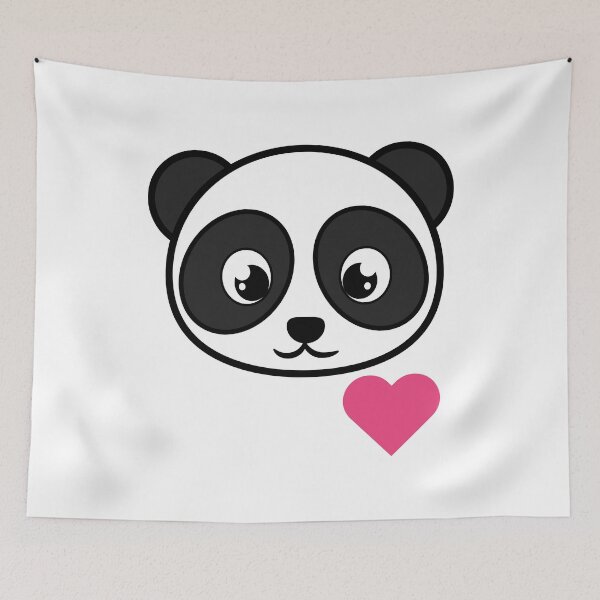 Item preview, Panda With Heart designed and sold by CreativeStrike.