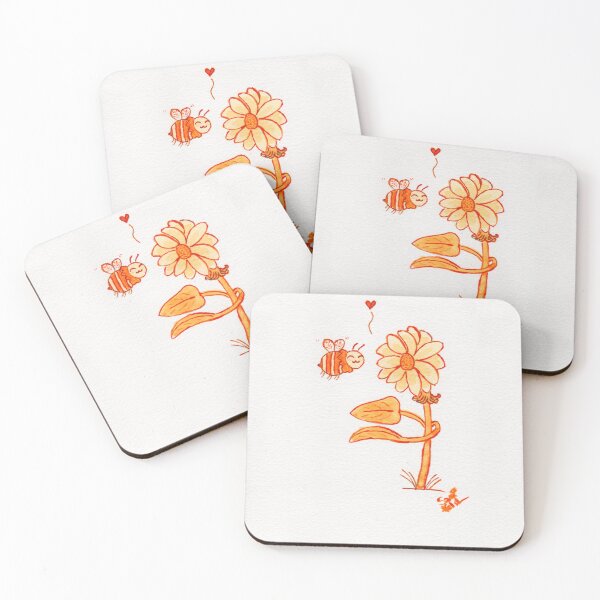 Item preview, Sunflower and Bee designed and sold by Sami Kelsh.