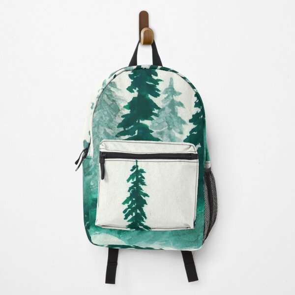 Item preview, Evergreen Forest Watercolor Painting designed and sold by BarbieL52.