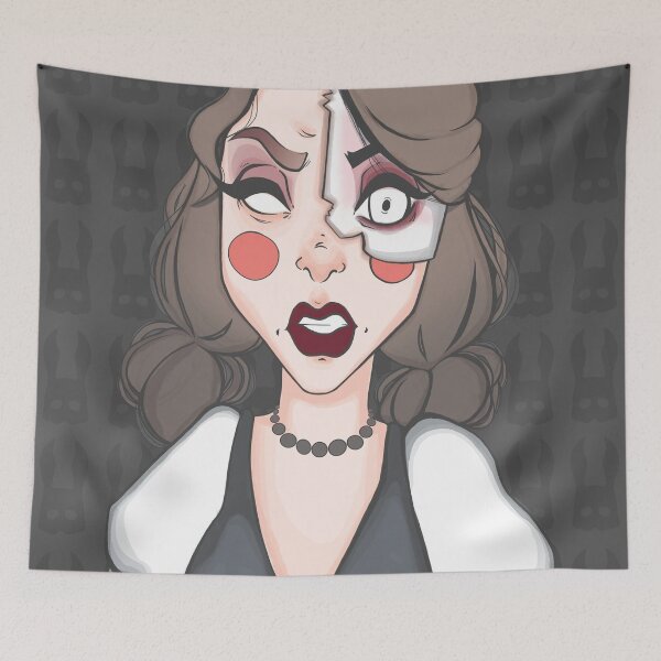 Item preview, the masked lady designed and sold by monstershoppe.
