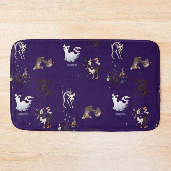 Item preview, Spooky Cat Pattern designed and sold by Skryble.