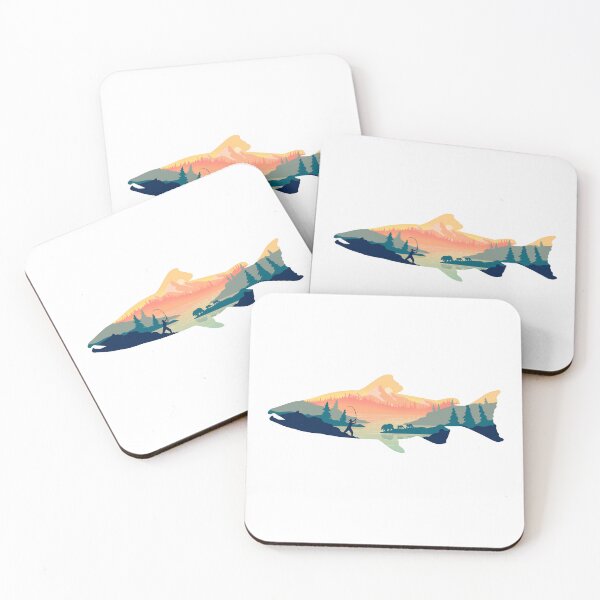 Item preview, Fishing in the wild designed and sold by landscapeworlds.