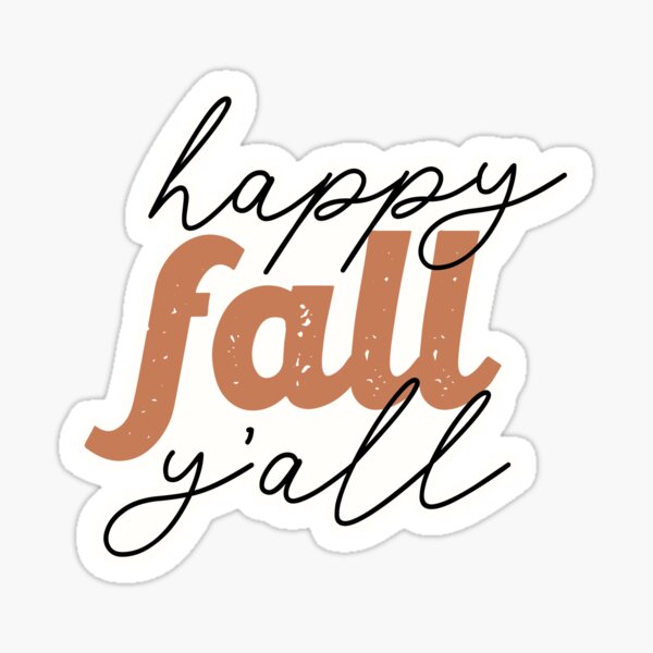 Item preview, Happy Fall Y'All designed and sold by Beautifully Planned.