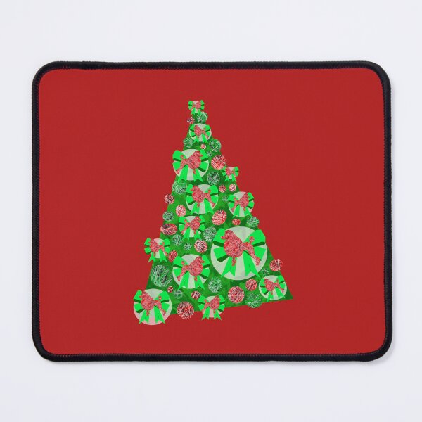 Item preview, Poodle Breed Green Bow Christmas Tree Dog Silhouette designed and sold by AMSonArt.