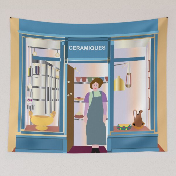 Item preview, A CERAMIC SHOP IN FRANCE designed and sold by Mira  Markusfeld.
