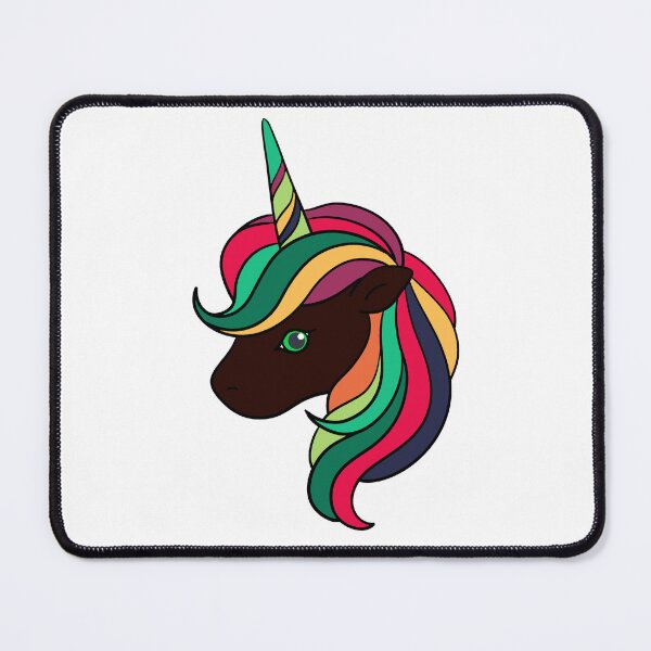Item preview, Brown Unicorn with Bright Mane designed and sold by trendingatees.