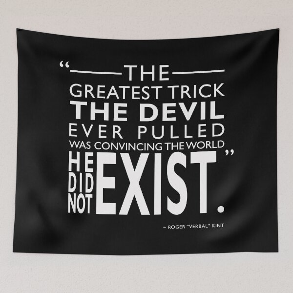 Item preview, The Greatest Trick The Devil Ever Pulled designed and sold by rogue-design.