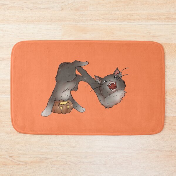 Item preview, Pumpkin Headed Cat designed and sold by Skryble.