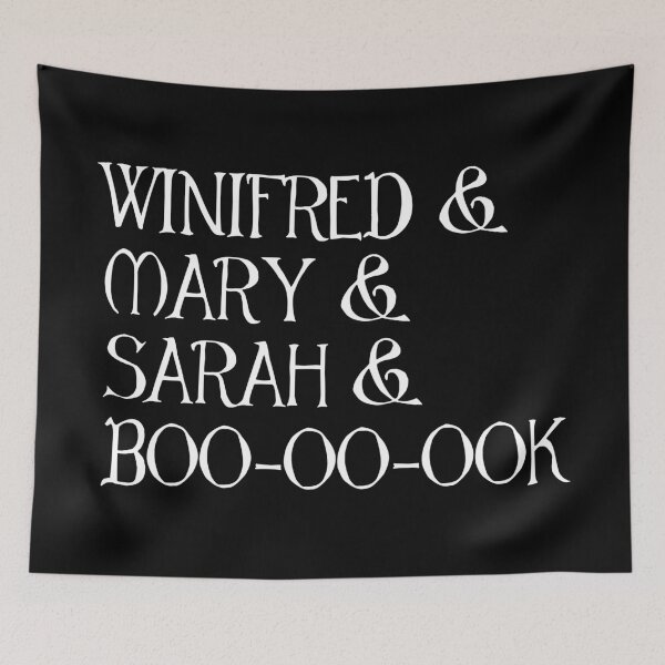 Aperçu de l'œuvre Winifred & Mary & Sarah & Boo-oo-ook créée et vendue par kjanedesigns.