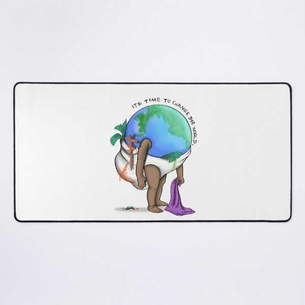 Item preview, It's Time to Change the World designed and sold by Boundliss.