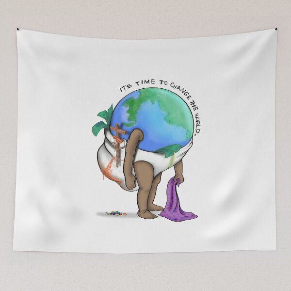 Item preview, It's Time to Change the World designed and sold by Boundliss.