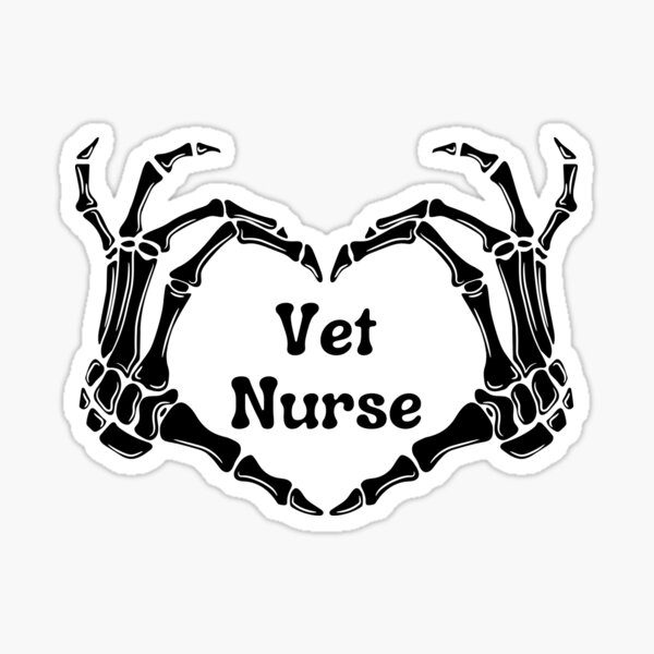 Vet Nurse Sticker