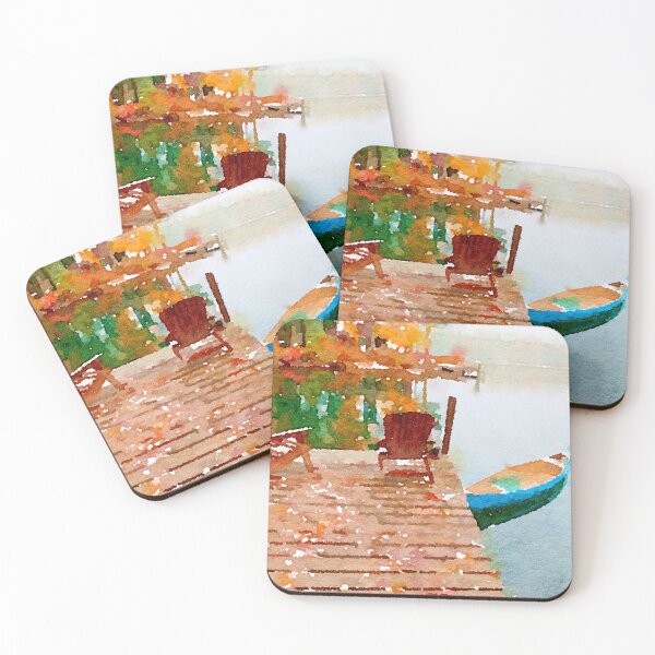 Item preview, Dockside Canoe designed and sold by TheArtCave.