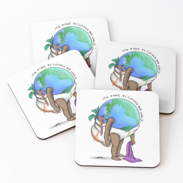 Item preview, It's Time to Change the World designed and sold by Boundliss.