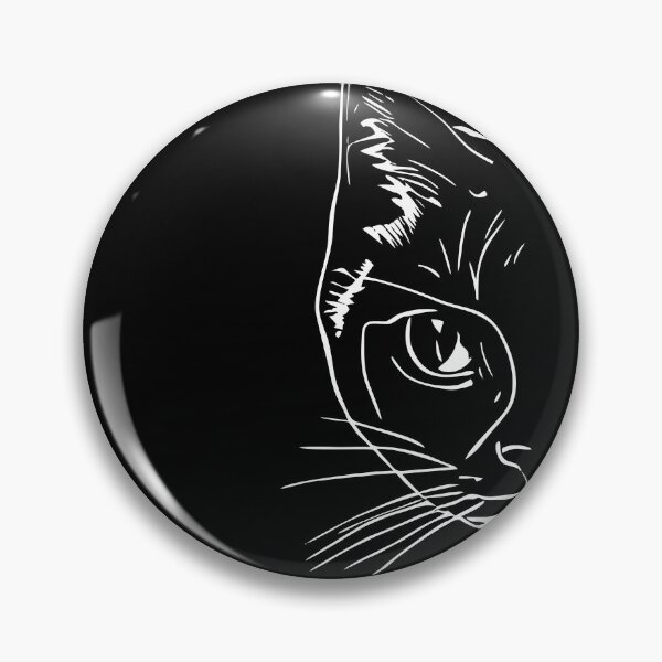 Item preview, Cat looks over a wall  designed and sold by Aceofspace3000.