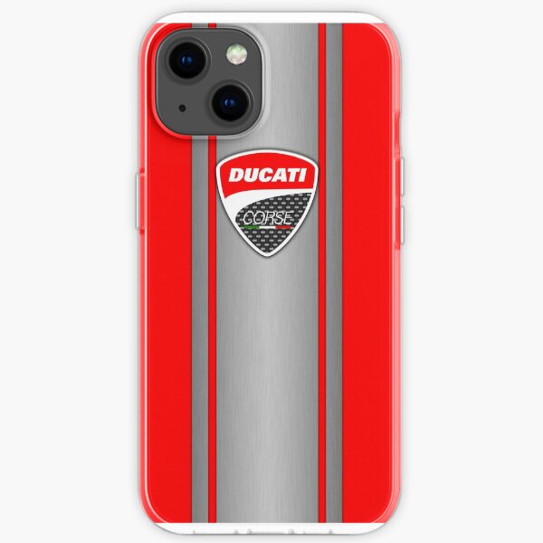 Skin acier Ducati Corse Coque souple iPhone