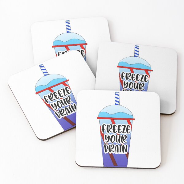 Item preview, Heathers Freeze Your Brain Slushie Musical Theater Sticker designed and sold by Brooke’s Broadway Stickers.
