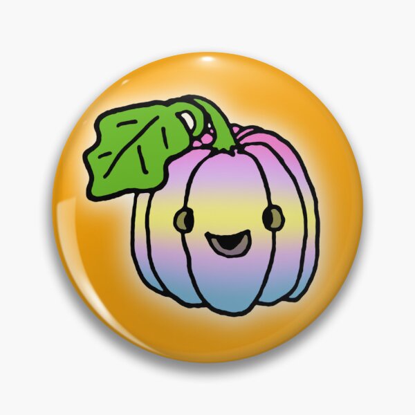 Item preview, Aporagender Pride Pumpkin on Orange designed and sold by JayTheVoid.