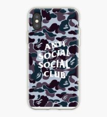 Bape x assc style case iPhone Case